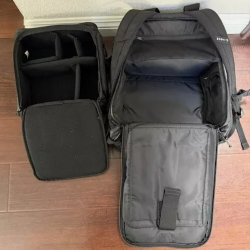 Brevite Scout II Camera Backpack with insert - Black - Picture 5 of 6